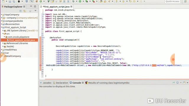 First Appium Script On Playstore App Using Java in Ubuntu |APPIUM| MOBILE AUTOMATION TESTING смотреть онлайн