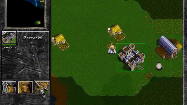 Warcraft 2: Tides of Darkness - Human Campaign Gameplay - Mission 10 смотреть онлайн