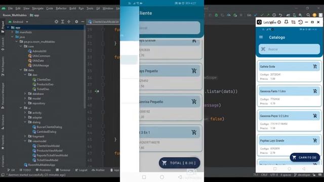 Manejo de base de datos con ROOM y patron MVVM en Kotlin смотреть онлайн