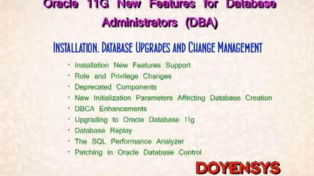 Oracle 11g смотреть онлайн