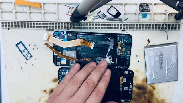 Нет изображения. Замена модульного дисплея на Samsung Galaxy a50 sm-a505f смотреть онлайн