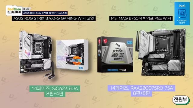 ASUS VS MSI의 20만원대 중고급형 B760 메인보드 쟁탈전, 올해의 승자는? ASUS ROG STRIX B760-G WIFI의 운명은? смотреть онлайн