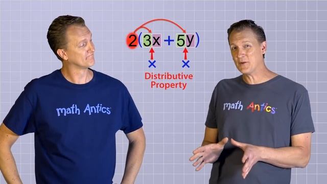 Algebra Basics: The Distributive Property - Math Antics смотреть онлайн