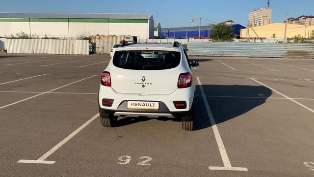 Sandero Stepway белый смотреть онлайн