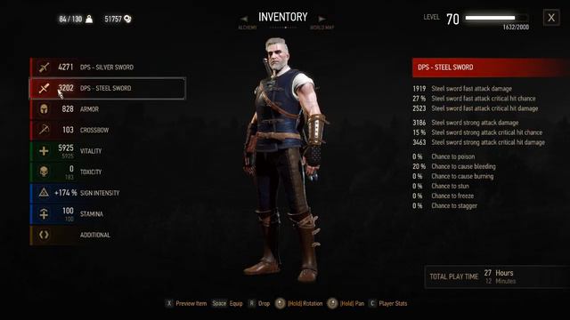 OP build for NG+ on Death March | The Witcher 3 смотреть онлайн