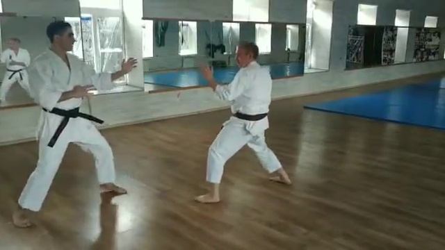 Дзю иппон кумитэ, jiyu ippon kumite смотреть онлайн