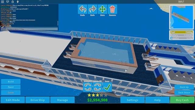 5 Star Pelican Class Speed Build - (Roblox Cruise Ship Tycoon) смотреть онлайн