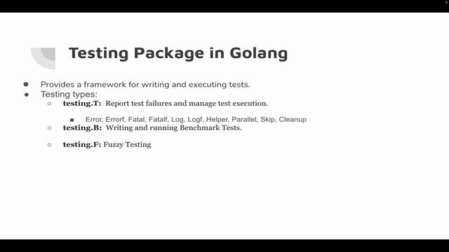 Intro To Testing Package In Golang смотреть онлайн