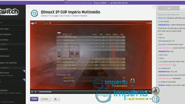 3ª CUP Q.Império - k1ck vs Line5 - 2ª Ronda / Parte 2 смотреть онлайн
