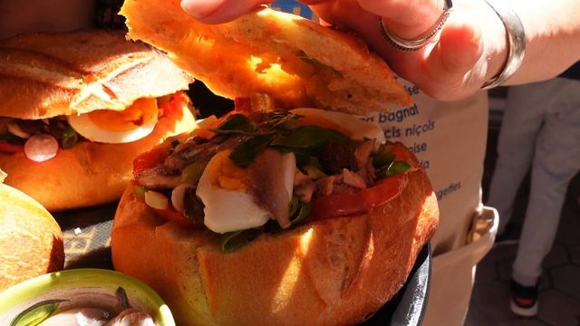 Pan Bagnat World Championship 2021, Nice. How to make a perfect Pan Bagnat! Ingredients pan Bagnat смотреть онлайн