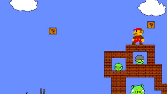 Angry Birds и Марио смотреть онлайн