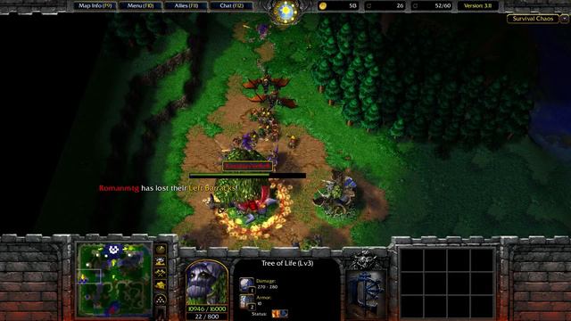 Warcraft 3: TFT [Custom] #1023 Survival Chaos 3.11 - Fel orc смотреть онлайн