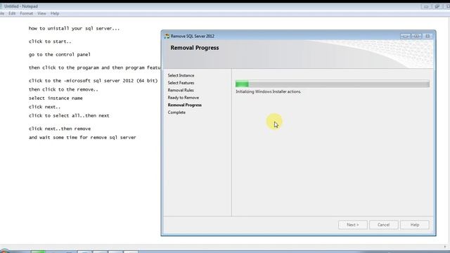 HOW TO UNISTALL SQL SERVER 2012 64 BIT смотреть онлайн