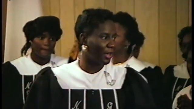 New Zion Gospel Choir Singing (4/12/1992)