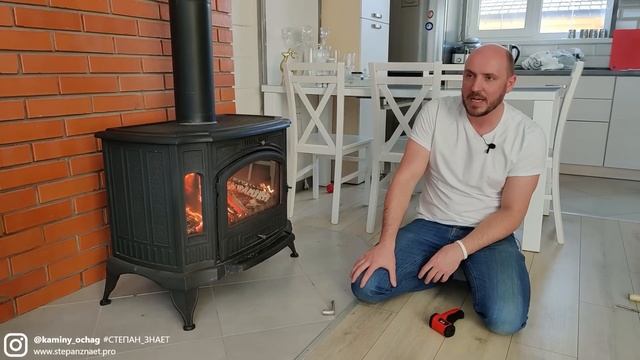 Печь Kratki Koza K9. Все нюансы за 6 лет смотреть онлайн