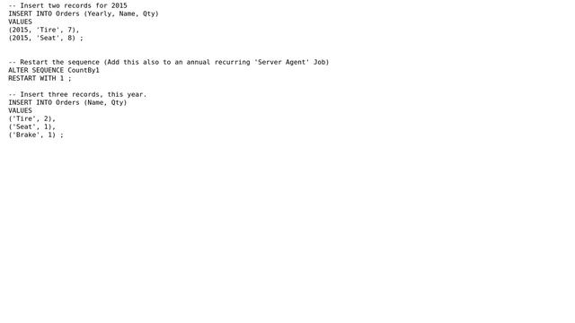 'Id' with the format: YYYYNNNNNN with the NNNNNN part restarting each year (4 Solutions!!) смотреть онлайн