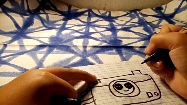 Как рисовать фотоаппарат ? смотреть онлайн