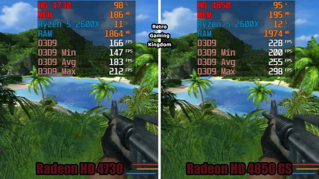 Radeon HD 4730 Vs Radeon HD 4850 GS Test In 13 Games (No FPS Drop - Capture Card)