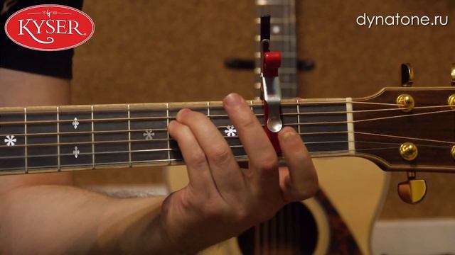 Тимур Ведерников и каподастры Kyser K-LEVER Drop D | Как играть с 2 каподастрами смотреть онлайн