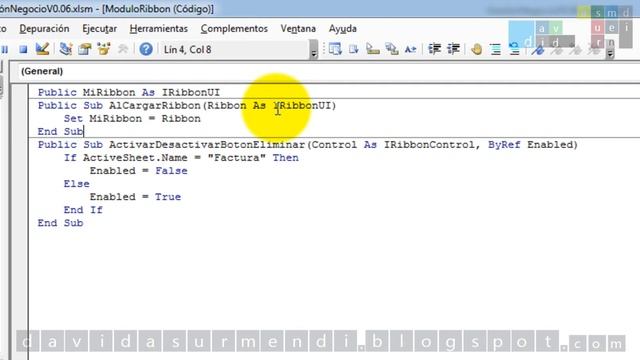 Activar y Desactivar Botones de la Ribbon en Tiempo de Diseño y de Ejecución con XML y VBA. 2 de 2. смотреть онлайн