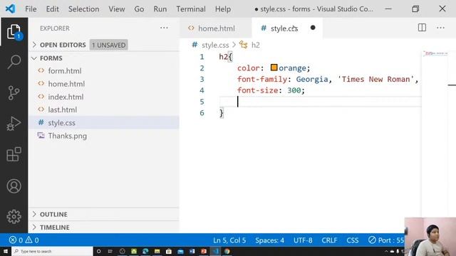 Live HTML & CSS online Class - 5 смотреть онлайн
