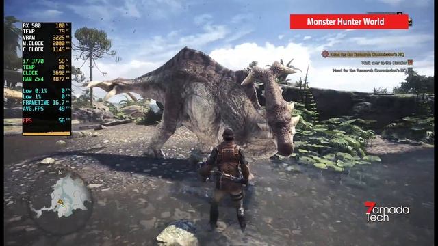 Test in 20 Single Games I i7-3770 + RX580 4GB смотреть онлайн