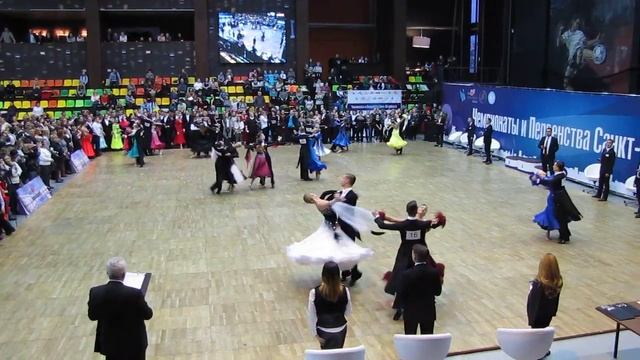 Медленный вальс (3) (Молодёжь Открытый класс) 18.01.2019 Чемпионаты и Первенства СПб - 2019 смотреть онлайн