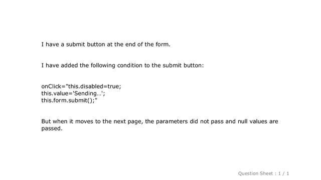 jQuery : How to disable submit button once it has been clicked? смотреть онлайн