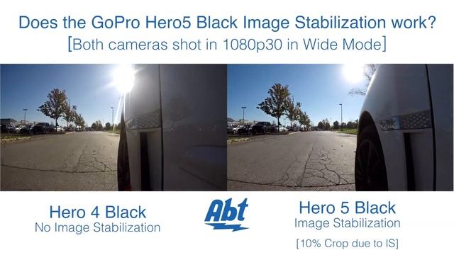 GoPro Image Stabilization - HERO4 Black vs HERO5 Black смотреть онлайн