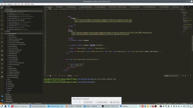Laravel 8 - Use components to build slideshows using Slick смотреть онлайн