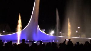Музыкальный фонтан  в Олимпийском парке Сочи