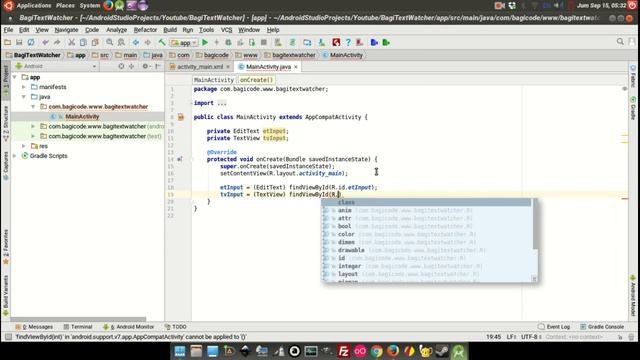 Cara Mengubah Listener pada EditText Android смотреть онлайн