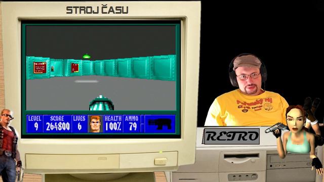 Stroj času - Retro: Wolfenstein 3D | 1992 - PC | CZ Gameplay | LS záznam смотреть онлайн