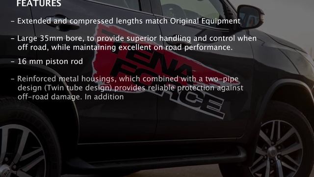 KYB Tena Force_Heavy duty shock absorber смотреть онлайн