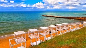 Крым ПУСТЫЕ ПЛЯЖИ. ЕВПАТОРИЯ сегодня. Крымский СЕРВИС УДИВЛЯЕТ. Показываю ВСЮ ПРАВДУ.