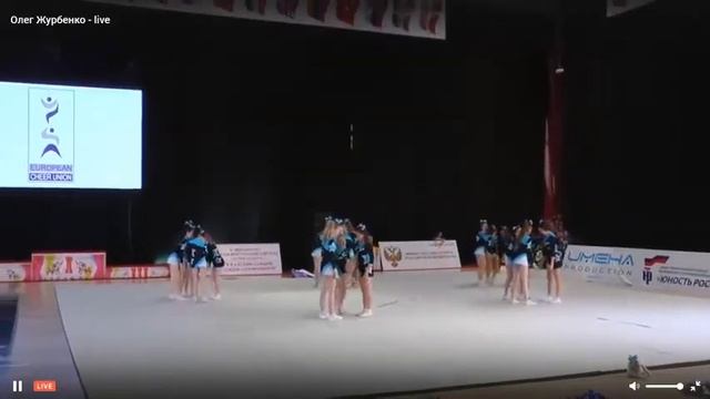 Cheerleading .Чирлидинг - группа-юниоры SunRise. смотреть онлайн