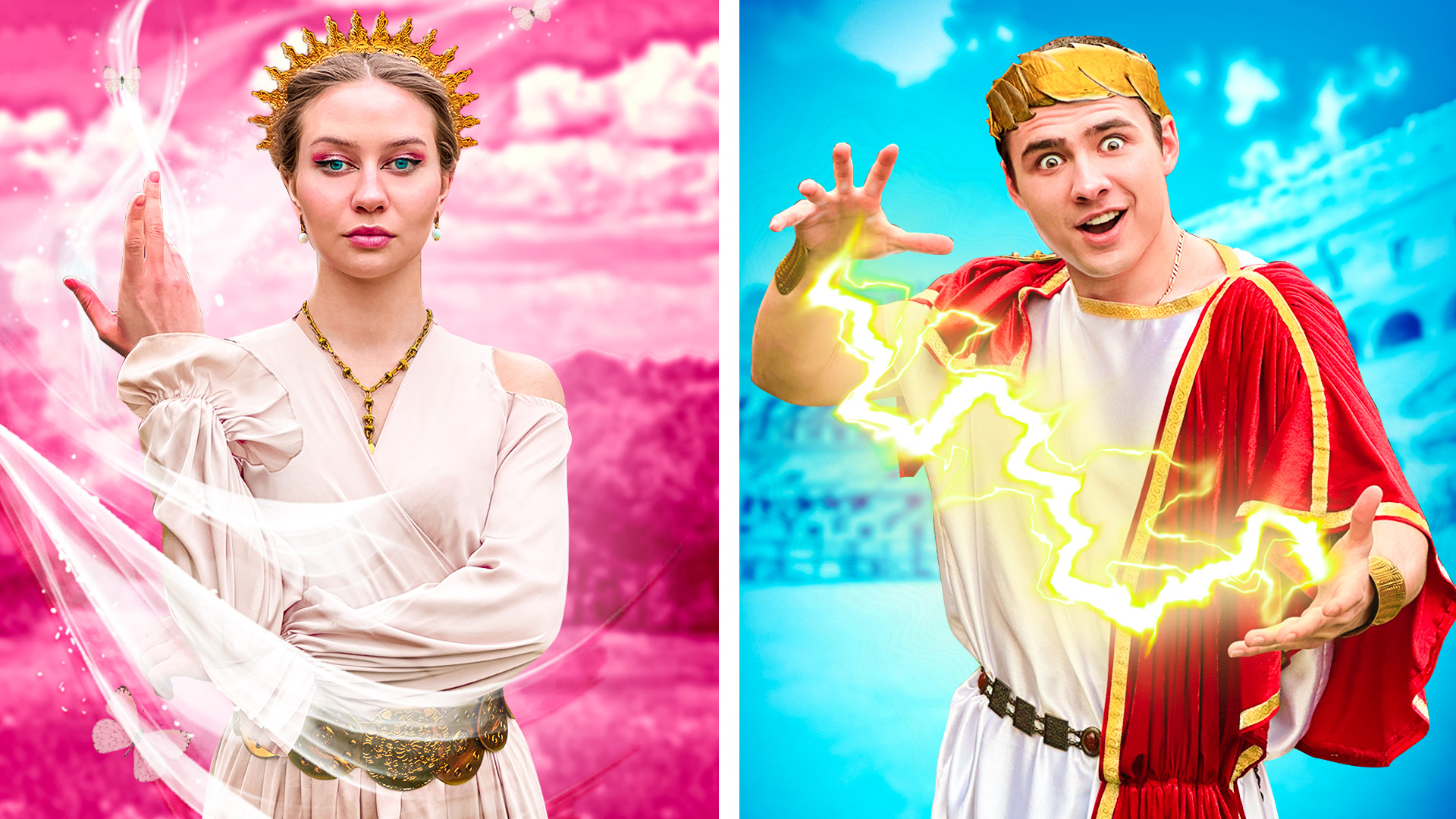 Стали Богами на 24 Часа ! // Луномосик смотреть онлайн