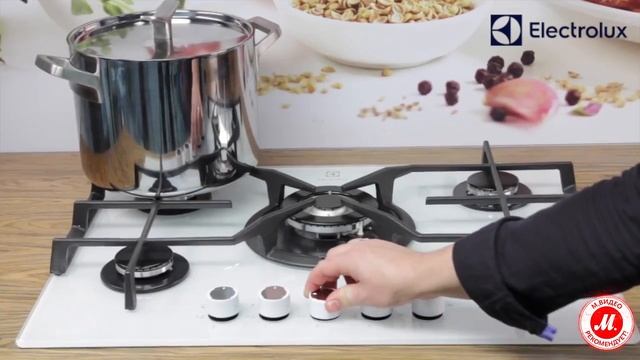 Газовая варочная поверхность Electrolux EGT97353YW смотреть онлайн