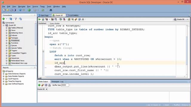 #15. Intro to Oracle PL/SQL ( Type - table of numbers ) مقدمة لاوراكل смотреть онлайн