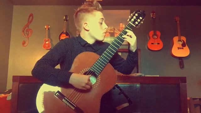 Amazing Guitar Solo - Gran Jota by Francisco Tárrega, performed by Austin Keller смотреть онлайн