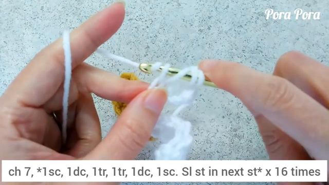 How To Crochet A Marguerite Daisy Flower I Easy Crochet Flower Tutorial For Beginners смотреть онлайн