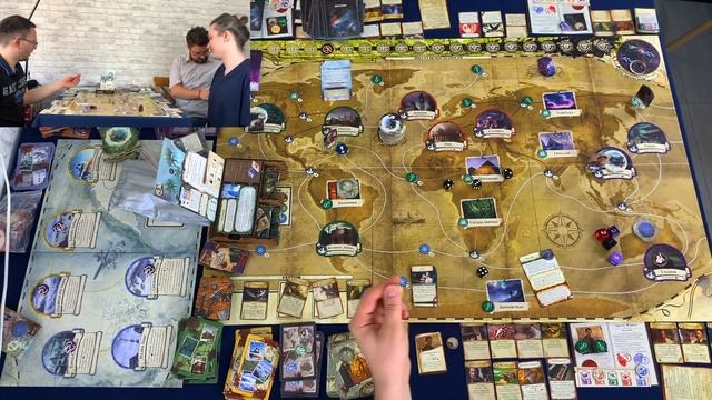 Древний Ужас настольная игра с дополнением Хребты Безумия смотреть онлайн