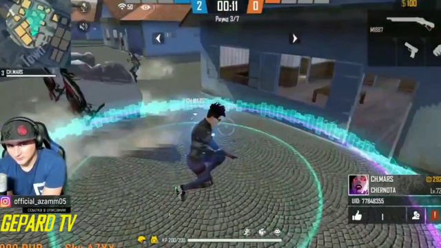 МАРС ПРОТИВ ЫРЫСА/ЛУЧШИЙ БОЙ ИГРОКОВ ЧЕРНОТЫ/FREE FIRE смотреть онлайн