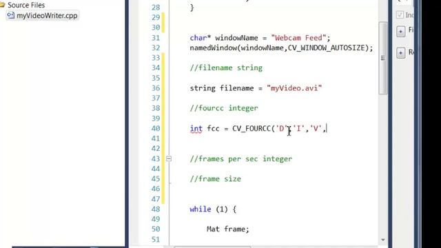 OpenCV Tutorial: Writing Video to a File смотреть онлайн