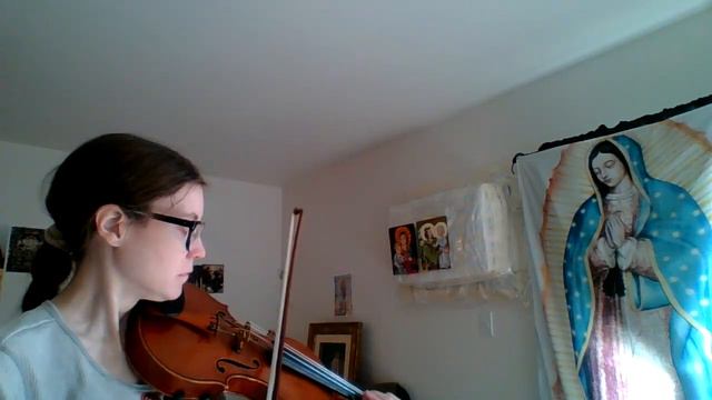 Anna's violin lessons 2/3 with helpful moral commentary. смотреть онлайн