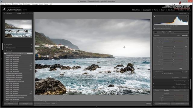 Lightroom 5 Praxisvideo 1: Teneriffa - Verlaufsfilter und Radialfilter in Action смотреть онлайн