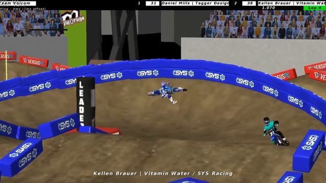 MX Simulator - 2017 MotoOption SX Round 11 Livestream - Indianapolis смотреть онлайн