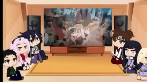 Naruto friend react to Naruto as gojo|au|