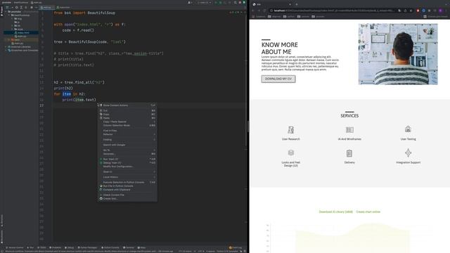 Python | Парсинг сайтов | разбор библиотеки Beautifulsoup смотреть онлайн