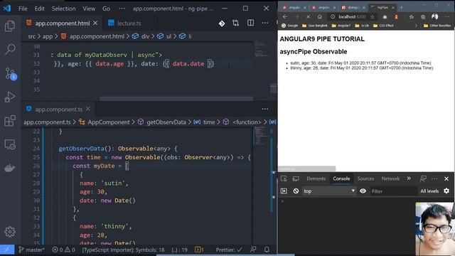 Angular 9 | #04 AsyncPipe With NgFor смотреть онлайн
